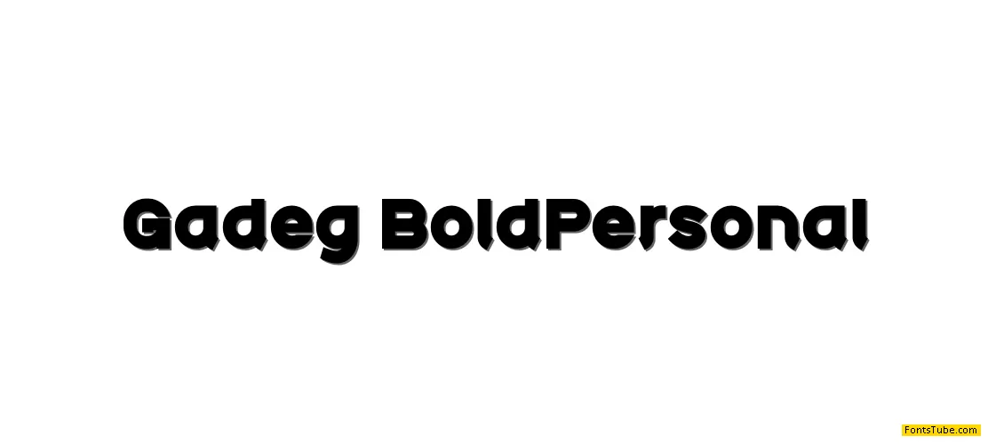 Gadeg Font Family