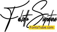 Falsetto Signature Font