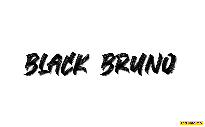 Black Bruno Font