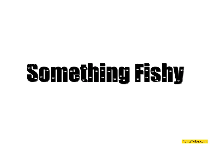 Something Fishy Font