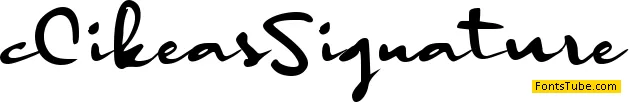 c Cikeas Signature