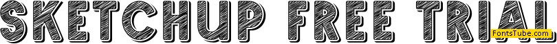 SKETCHUP FREE TRIAL Font