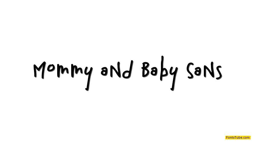 Mommy and Baby Sans