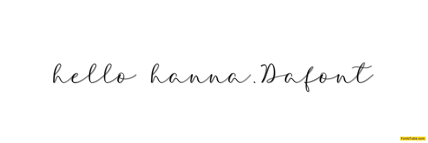Hello Hanna