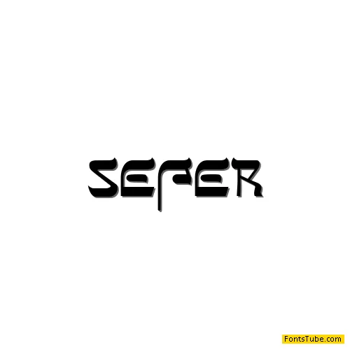 Sefer AH Font
