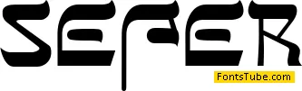 Sefer AH Font