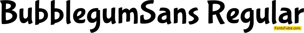 Bubblegum Sans