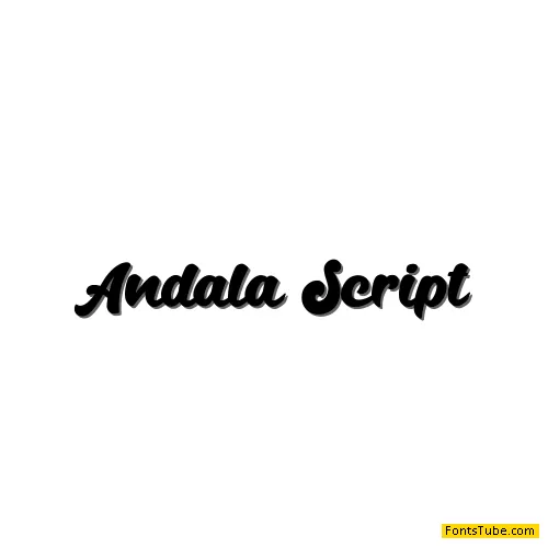 Andala Script Font