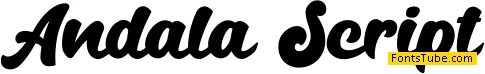 Andala Script Font