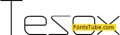 Tesox Font