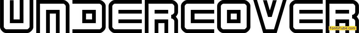 Undercover Font