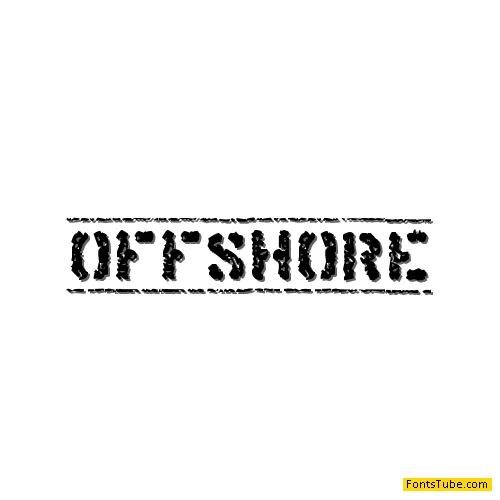 Offshore Banking Business Font