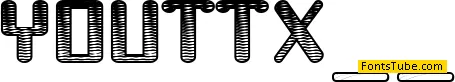 Youthanasia Texture Font