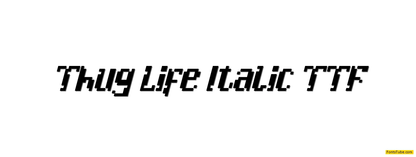 Thug Life Font Family