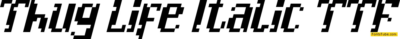 Thug Life Font Family