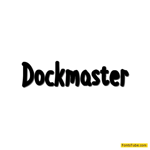 Dockmaster Font