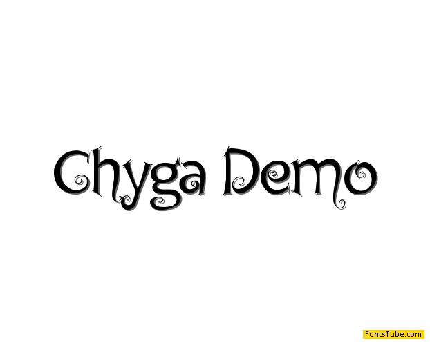 Chyga Font
