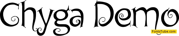 Chyga Font