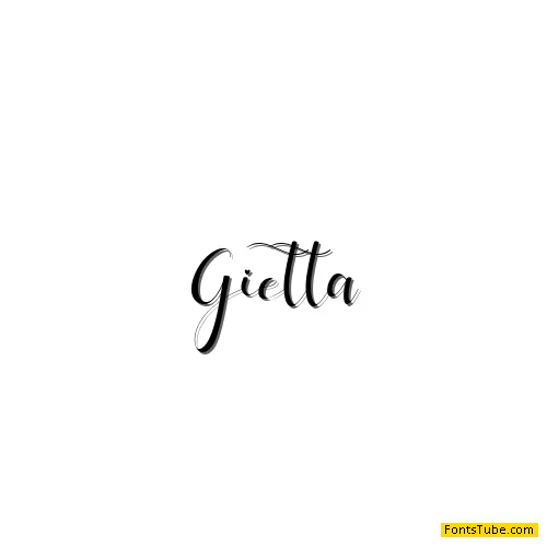 Gietta Font