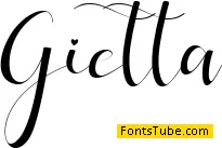 Gietta Font