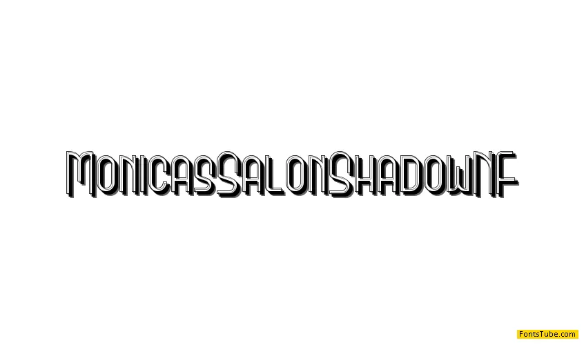 Monicas Salon Font Family