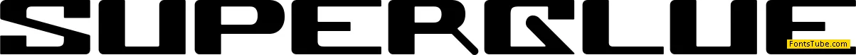 Superglue Font