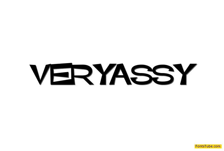 Very Assy Font