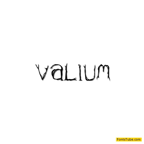 Valium Font