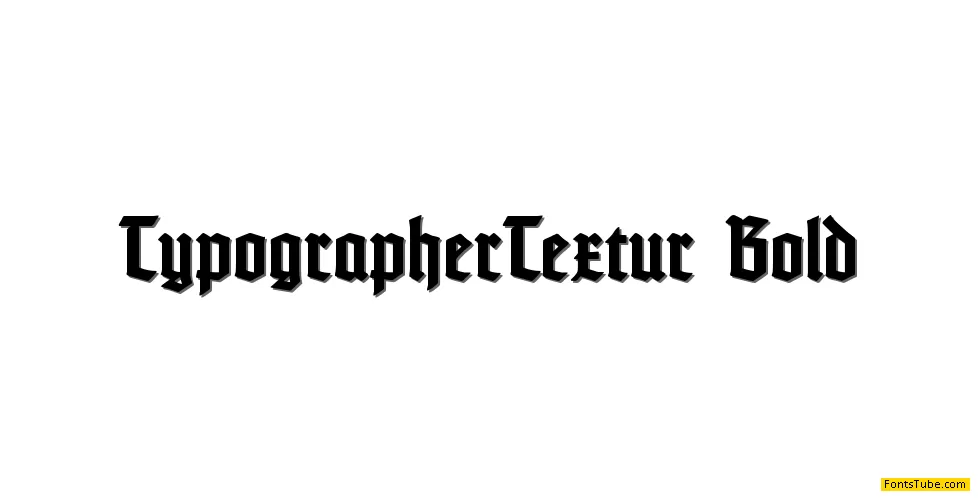 Typographer Textur Font Family