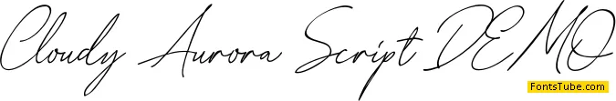 Cloudy Aurora Script