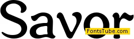 Savor Font