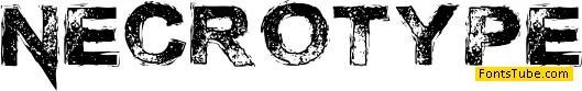 Necrotype Font
