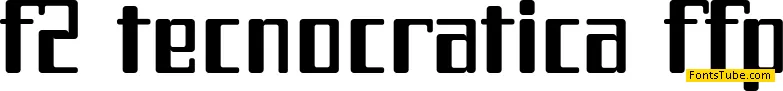 f2 Tecnocratica Font