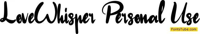 Love Whisper Font
