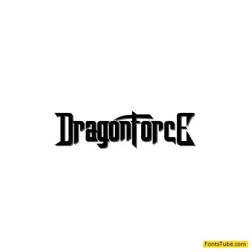 DragonForcE Font