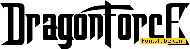 DragonForcE Font