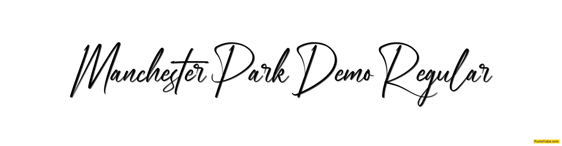 Manchester Park Demo Font