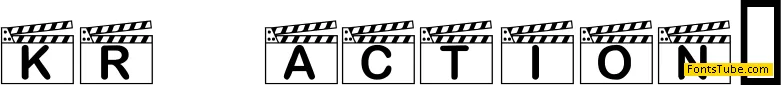 KR Action! Font