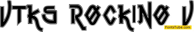 Vtks Rockino V2 Font
