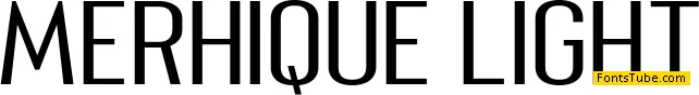 Merhique Font Family