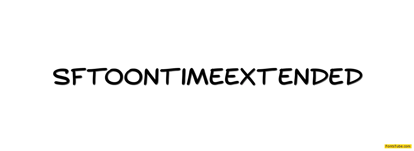 SF Toontime Font Family