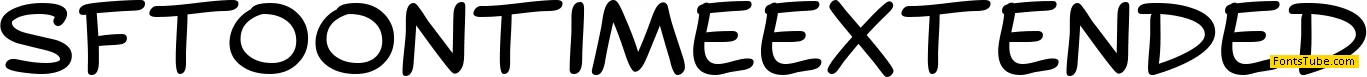 SF Toontime Font Family