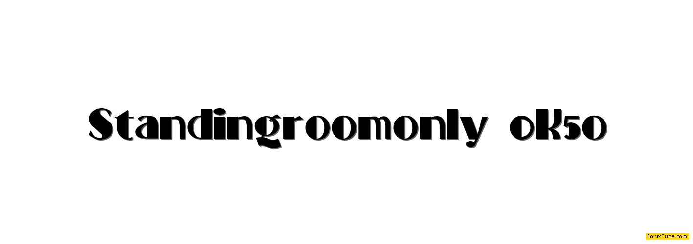 Standing Room Only