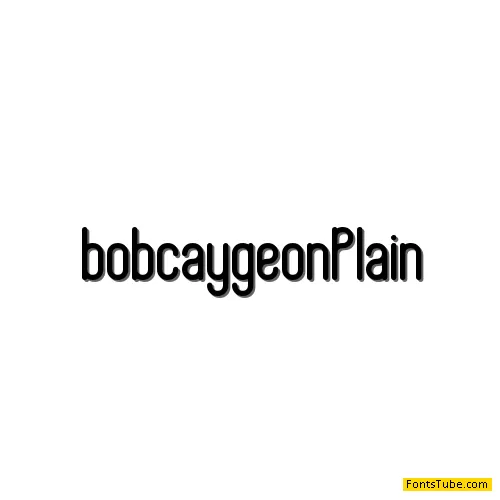 Bobcaygeon Font Family