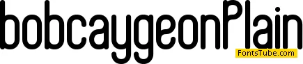 Bobcaygeon Font Family