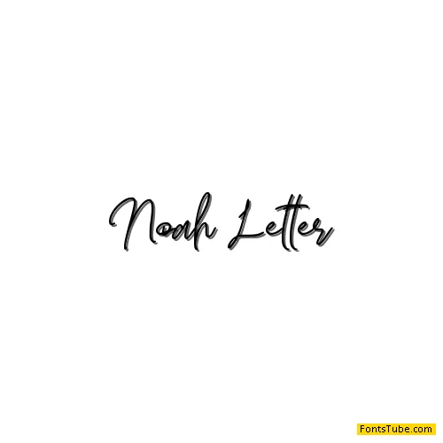 Noah Letter