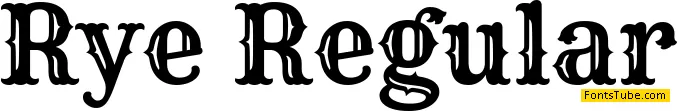 Rye Font
