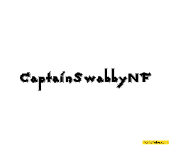 Captain Swabby NF Font