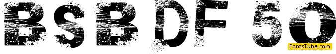BSB DF 50 Font