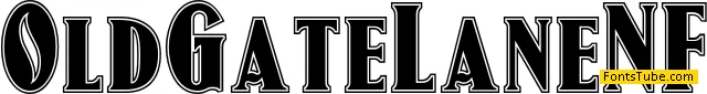 Old Gate Lane NF Font